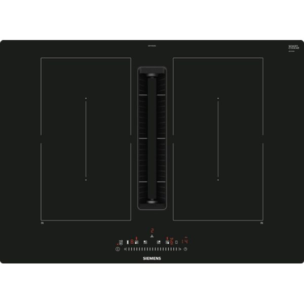 Siemens Iq500, Piano Di Cottura Con Cappa Aspirante (Induzione), 70 Cm, Montaggio A Parete Senza Cornice, ED711FQ15E-image