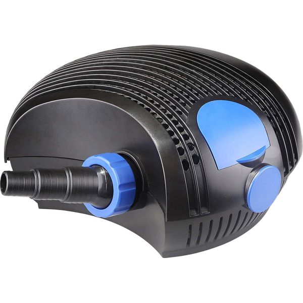 Pompa Per Laghetti Sunsun CTF-1000B Supereco 10.000 L/H / 80 W, Pompa Filtro A Risparmio Energetico, Pompa Per Corsi D'acqua Per Laghetti Koi, Pompa Di Circolazione, Pompa Per Laghetti Da Giardino-image