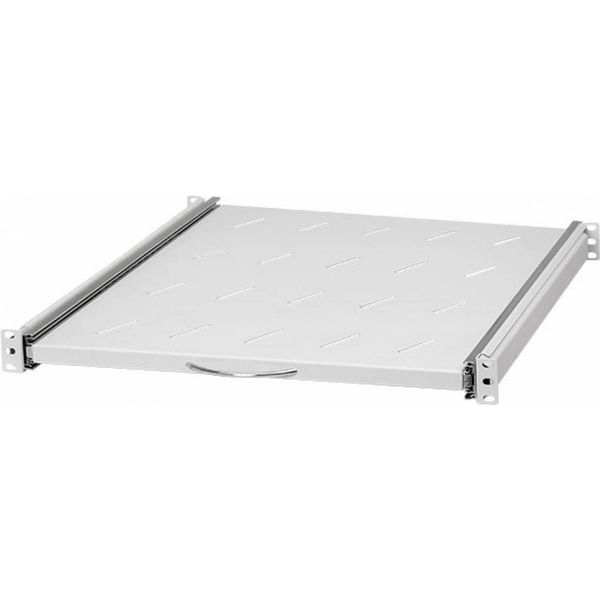 Scaffale Estraibile 19" 1U, 550 Mm, Grigio"-image