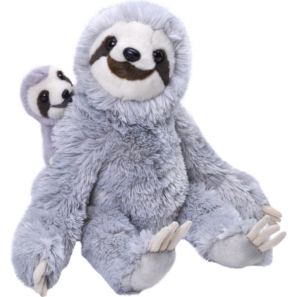Wild Republic - Peluche - Mamma E Bambino - Bradipo-image