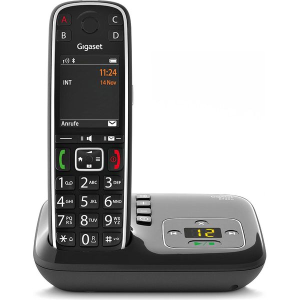 Gigaset E720A - Telefono Cordless - Segreteria Telefonica Con Id Chiamante - Eco Dect\Gap - Nero-image