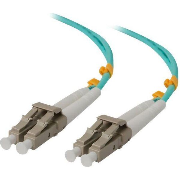 Alogic LCLC-01-OM4 Cavo In Fibra Ottica Alogic LC-LC Multi Mode Duplex Lszh OM4 1M-image