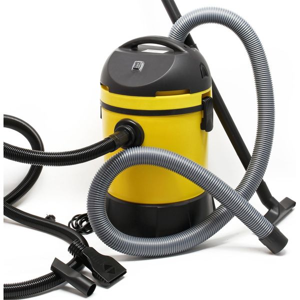 Aspirapolvere Industriale Wiltec 1400 W E Contenitore Da 30 L, Aspirapolvere A Umido/Secco Con Svuotamento Automatico, Aspirapolvere Multiuso Con Accessori-image