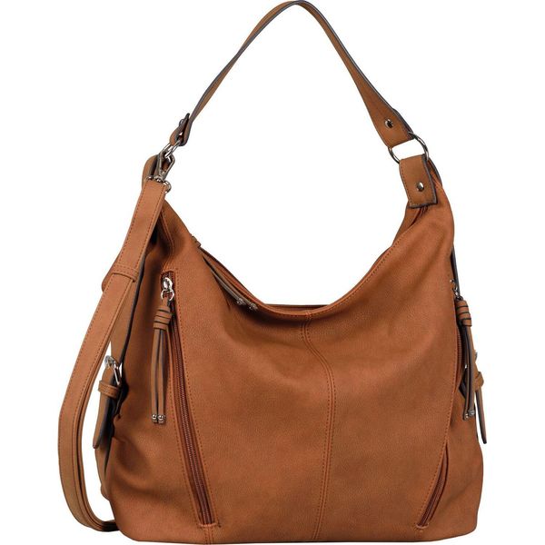 Tom Tailor Borsetta A Tracolla Borsa Donna Media Marrone Cognac Caia-image