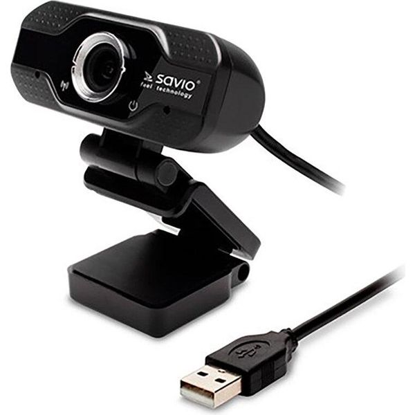 Webcam Savio Usb Full Hd Con Microfono Incorporato Cak-01-image