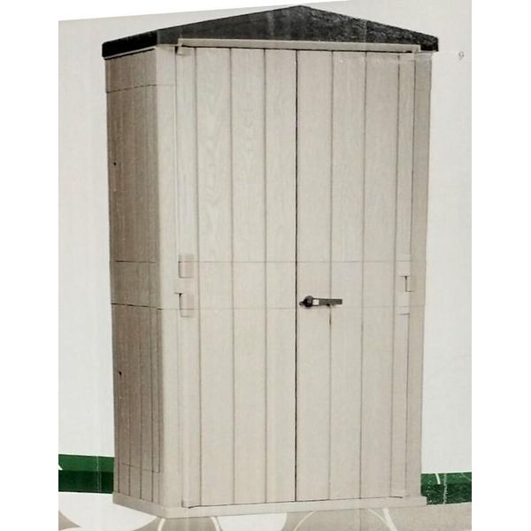 Mobile Da Giardino Toomax Stora Way High 130 X 76 X 206 Cm Plastica Beige-image