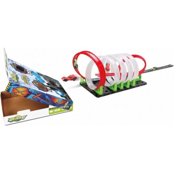 Bburago 18-30535 - Pista Per Auto - Gogears Extreme Hyper & Loop Incl. 2 Auto-image