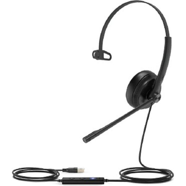 Yealink UH34 Lite Mono Uc - Cuffie - On-Ear - Cablate - Usb - Nero-image