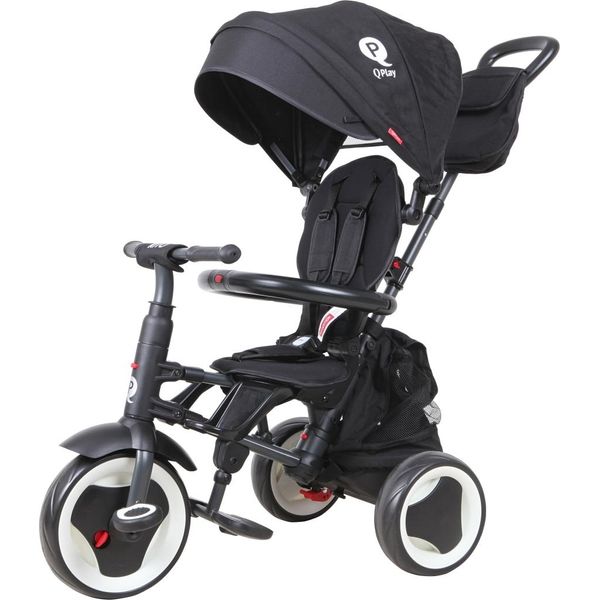 Triciclo Milly Mally Qplay Rito Plus, Nero-image