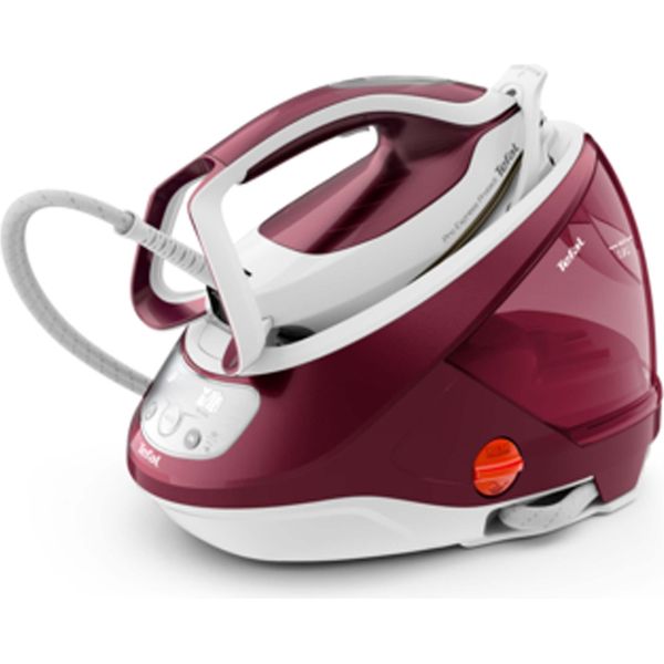 Tefal GV9220 Stazione Da Stiro A Vapore 2600 W Durilium Airglide Autoclean Piastra Borgogna - Bianco (Gv 9220)-image