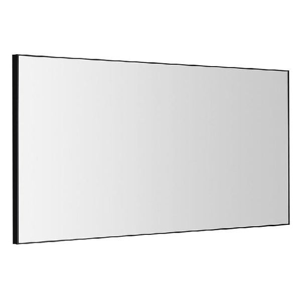 Sapho Mirrors - Specchio Arowana Con Cornice, 1200X600 Mm, Tappetino Nero AWB1260-image