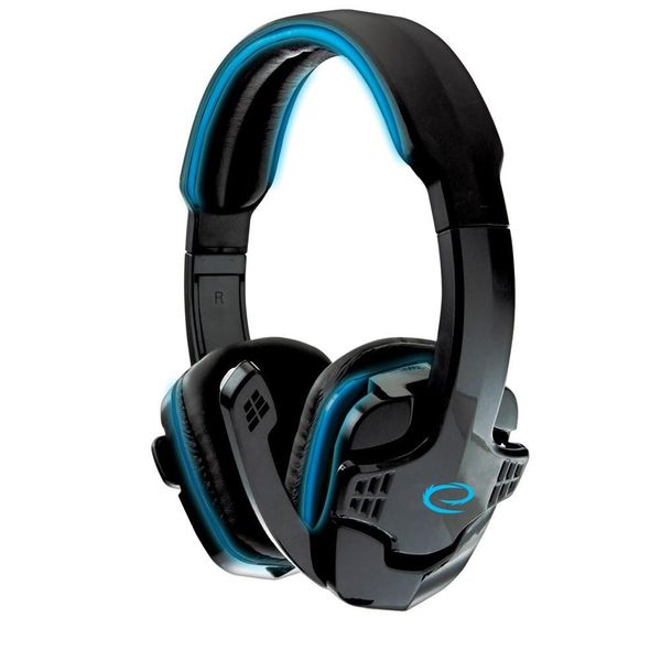 Cuffie Stereo Esperanza Con Microfono Per Giocatori Raven Blue-image