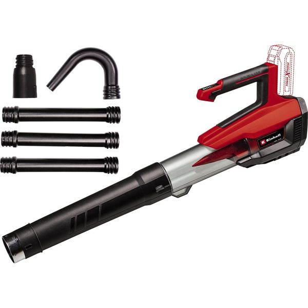 Einhell GP-LB 18/200 Li Gk-Solo Soffiatore Di Foglie A Batteria 200 Km/H Nero, Rosso-image
