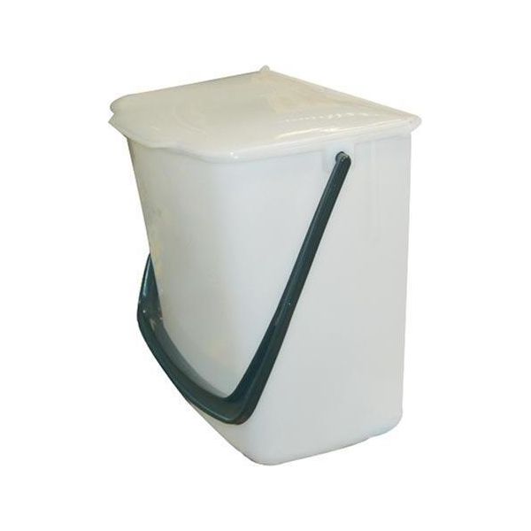Cestino Universale (Per Cucina) 8L Rettangolare Ph Bianco-image
