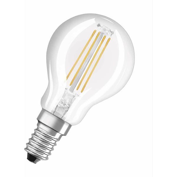 Bellalux Led Filamento Goccia 4W = 40W E14 Chiaro 470Lm Bianco Neutro 4000K-image
