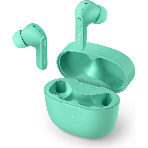 Philips Serie 2000 TAT2206GR/00 Cuffie/ Auricolari True Wireless Stereo (Tws) In-Ear Chiamate/Musica Bluetooth Turchese-image