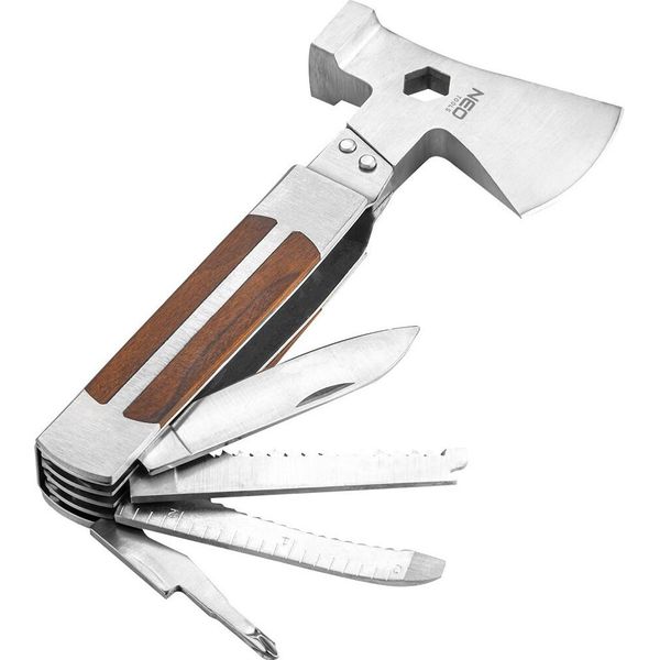 Neo Tools Utensile Multifunzione - Multitool, Nerezová Ocel, 11 In 1, Custodia In Nylon-image