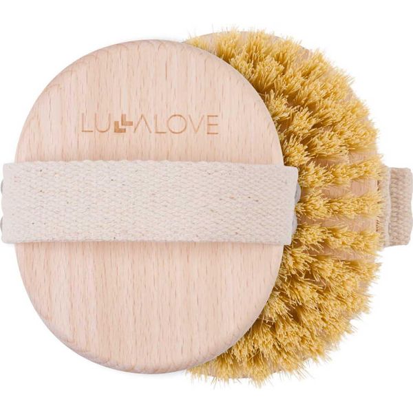 Spazzola Per Massaggi Spazzola In Legno Per Spazzolare Il Corpo A Secco E Bagnato Tampico 2.0 Lullalove-image