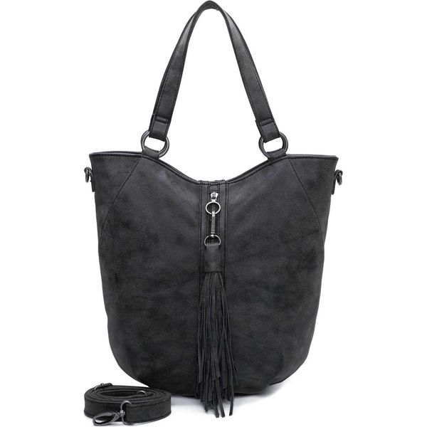 Fritzi Aus PreußEn Borsa A Tracolla Vintage Race03 Hobo Black Idol Nero-image