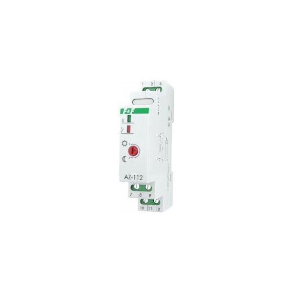 Interruttore Crepuscolare AZ-112 Plus 230V 16A Con Sonda Esterna Plus F&F-image