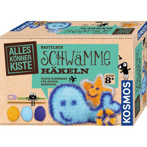 Kosmos AllesköNnerkiste SchwäMme HäKeln, Experimentierkasten, Bastel Set, Bastelbox, Ab 8 Jahren, 604622-image