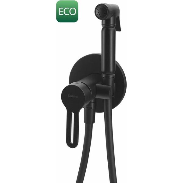 Sapho Baterie - Set Di Miscelatori Da Incasso Con Doccia Bidet, Con Corpo, Nero Opaco 1103-15-image