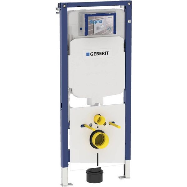 Geberit Duofix - Installazione A Parete Per Wc Sospeso, Altezza 1,14 M 111.794.00.1-image