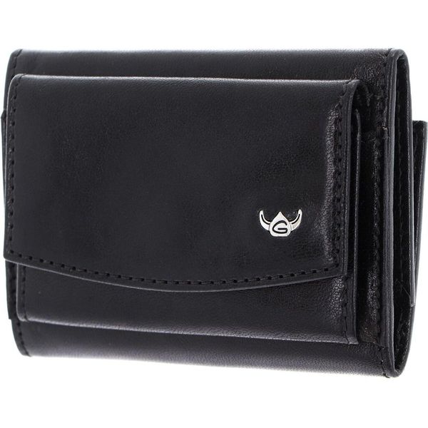 Golden Head Portafoglio Colorado Rfid Protect Petite Billfold Coin Wallet Black Nero-image