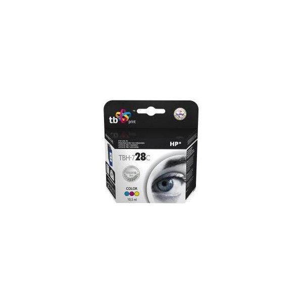 Tb Print Ink TBH-728C (Hp No. 28 - C8728A) Color Remanufactured-image
