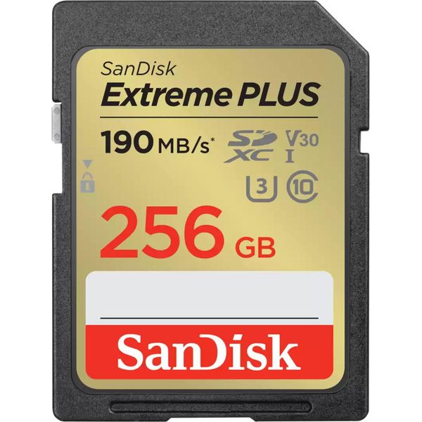 Sandisk SDSDXW2-256G-GNCIN, 64 Gb, Sdxc, Classe 10, 190 Mb/S, 130 Mb/S, Classe 3 (U3)-image