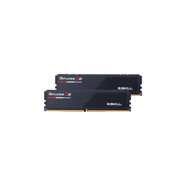G.Skill Ripjaws S5 - DDR5 - Kit - 32GB: 2 X 16GB - Dimm 288-PIN - 3200 Mhz / PC5-51200 - CL32 - Nonecc - Nero Opaco (-image