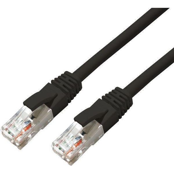 Microconnect MC-UTP6A0025S Cavo Di Rete Nero 0,25 M Cat6A U/Utp (Utp)-image