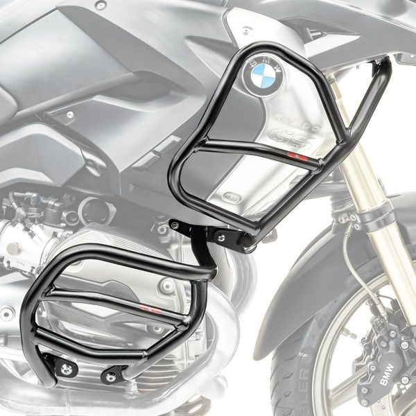 Set Di Barre Antiurto XL4 Per Bmw R 1200 Gs 08-12 Barra Di Protezione Superiore E Inferiore-image