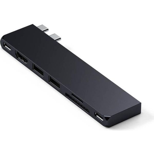 Satechi ST-HUCPHSD Replicatore Di Porte E Docking Station Per Laptop Usb 3.2 Gen 2 (3.1 Gen 2) Type-C Nero-image