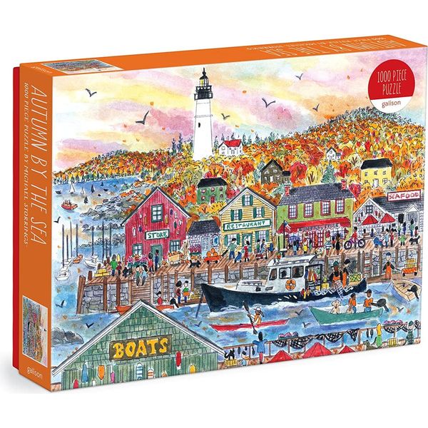 Galison Puzzle Autunno Al Mare 1000 Pezzi-image
