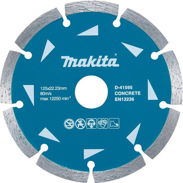 Makita Disco Diamantato 125 X 22,23 Mm Segmentato - 125 Mm - 22,23 Mm-image