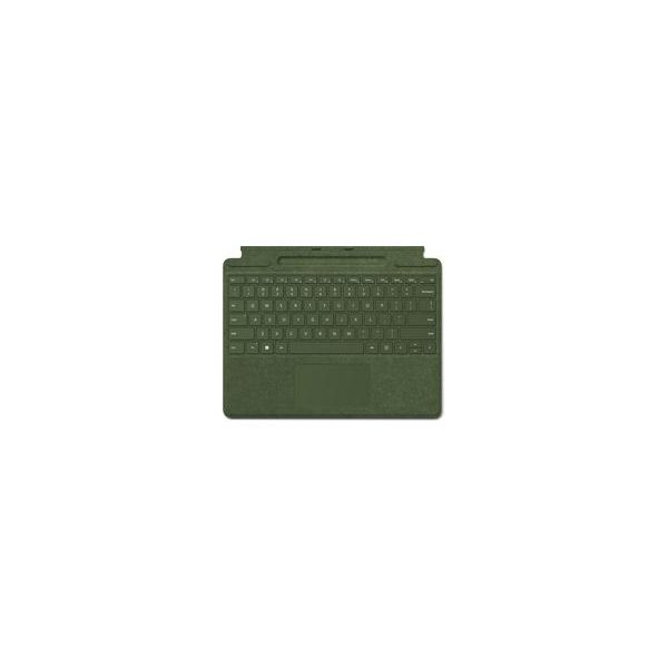 Microsoft Surface Pro Signature Keyboard - Tastiera - Con Touchpad, Accelerometro, Surface Slim Pen 2 E Caricatore - Qwertz - Tedesco - Foresta - Per Surface Pro 8, Pro 9, Pro 9 For Business, Pro X-image