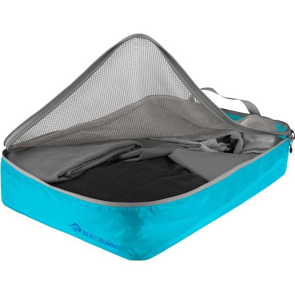 Sea To Summit Porta Abiti Ultra-Sil Garment Mesh Bag Blue Atoll Grigio-image