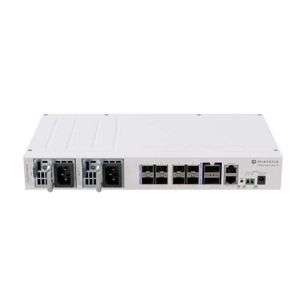 Mikrotik Mikrotik CRS510-8XS-2XQ-IN Switch Di Rete L3 Fast Ethernet (10/100) Power Over Ethernet (Poe) Bianco-image