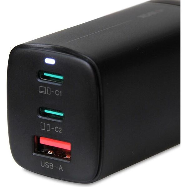 Ibox C-65 Black, Gan 65W Universal Charger-image