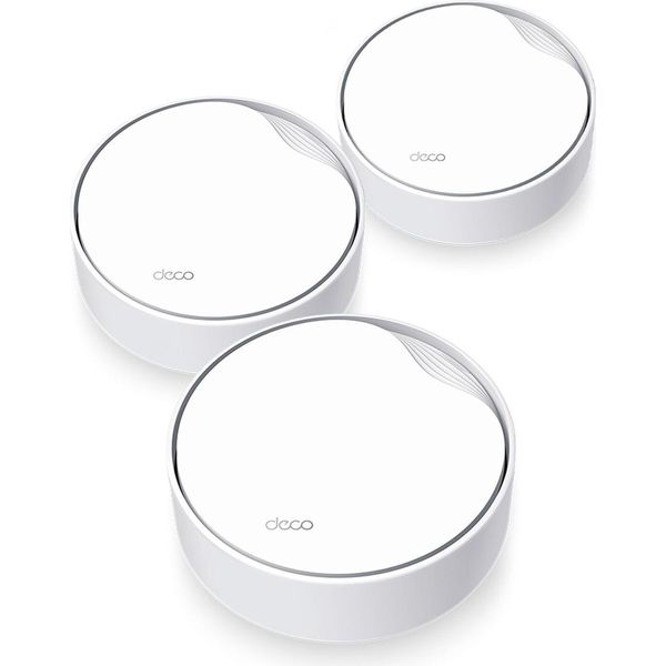Tp-Link Deco X50-Poe(3-Pack) Dual-Band (2,4 Ghz/5 Ghz) Wi-Fi 6 (802.11Ax) Weiß Intern (Deco X50-POE(3-PACK))-image