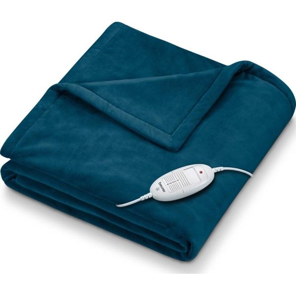 Beurer 42108 Beurer Hd 75 Heizdecke Blau 100 W-image