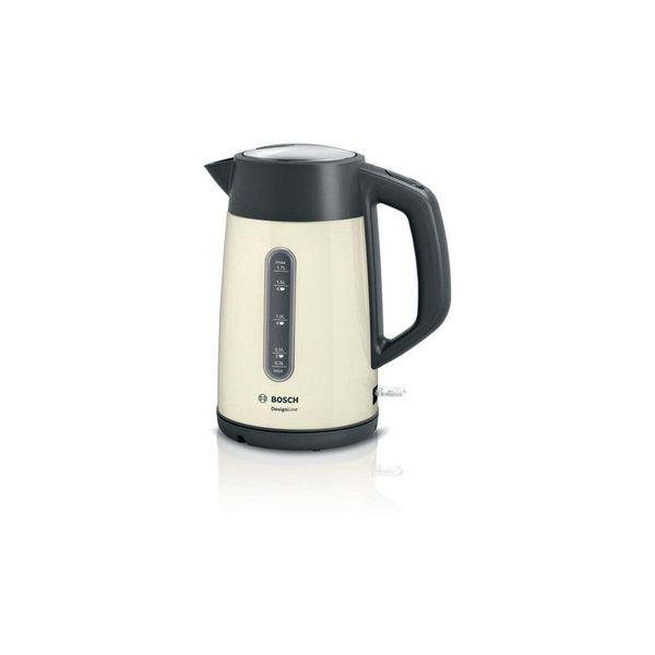 Bosch | Bollitore | TWK4P437 | Elettrico | 2400 W | 1,7 L | Acciaio Inox | Beige-image