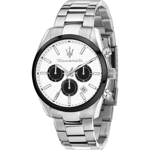 Maserati R8853151004 Orologio Da Uomo Attrazione Multifunzione 43Mm 5ATM-image