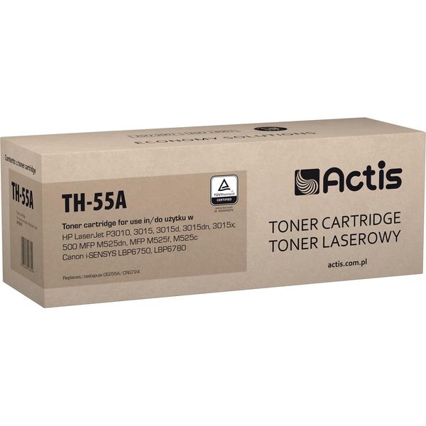 Actis TH-55A Toner (Replacement For Hp 55A CE255A; Standard; 6000 Pages; Black)-image