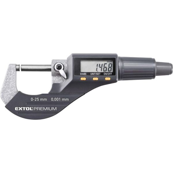 Micrometro Digitale Extol Premium (8825320) 0-25 Mm-image
