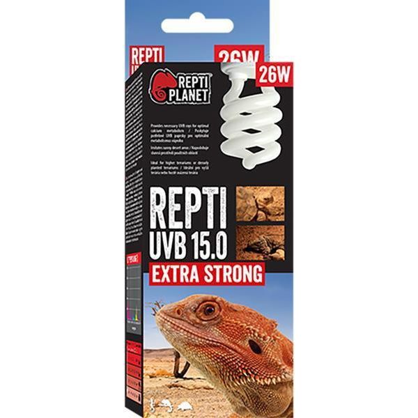Uvb 15.0, Lampadina Per Terrario Repti Planet 26W-image