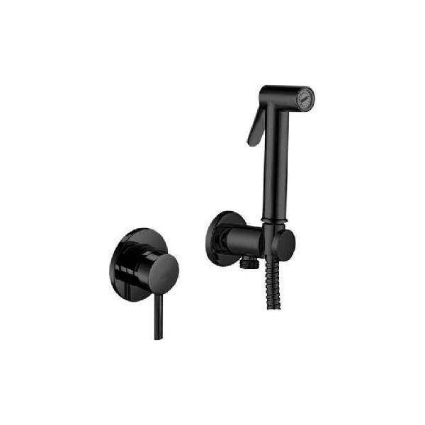 Kit Bidet Paffoni - Miscelatore Da Incasso Per Bidet Con Doccia E Corpo, Nero Opaco KITDUP110NO-image