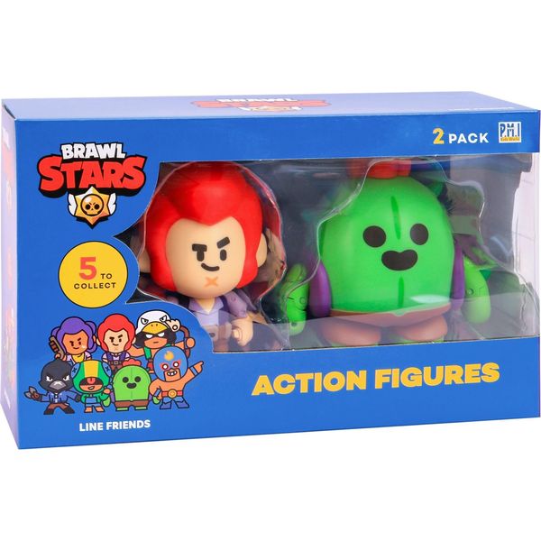 P.M.I. Kids World Brawl Stars S1 Action Figure 11Cm - 2 Pack Ver.A-image