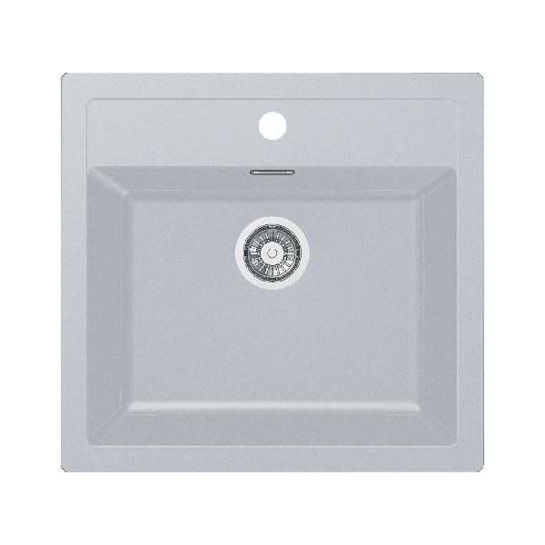 Franke Sirius - Lavello In Tectonite Sid 610, 560X530 Mm, Bianco 114.0284.165-image